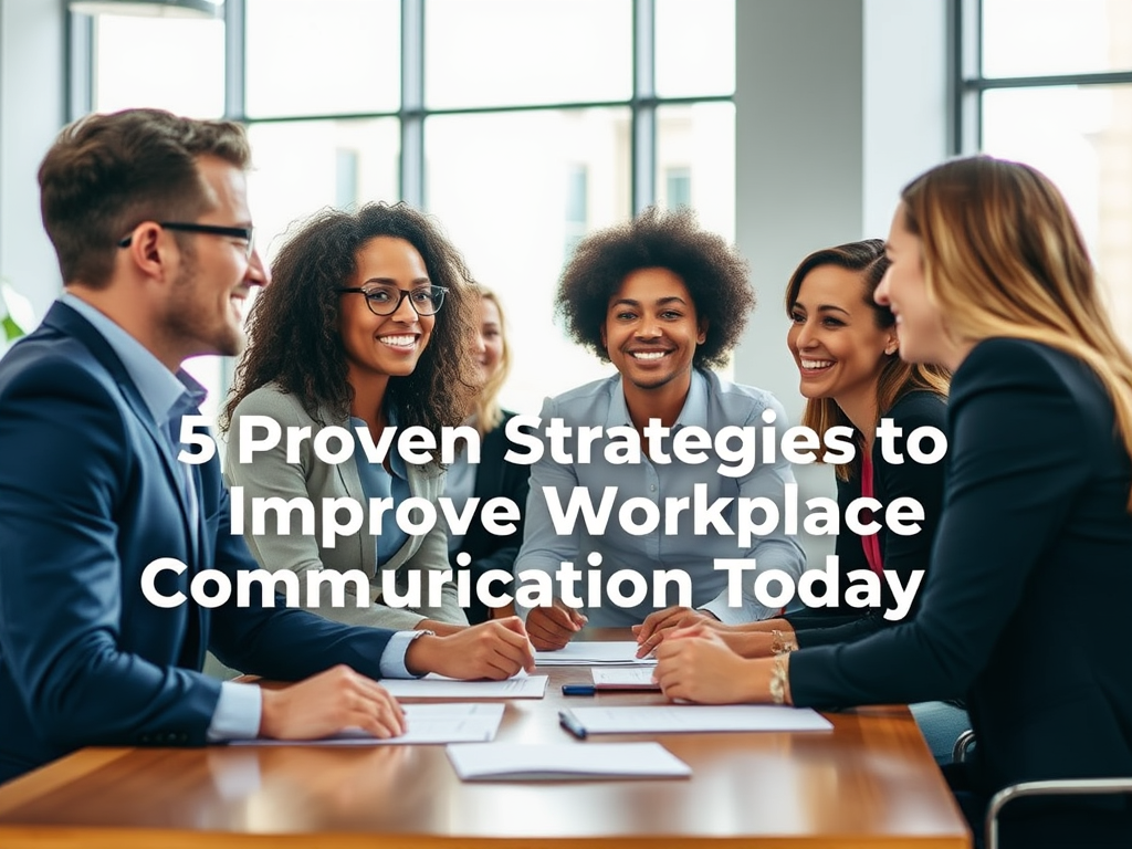 5 Proven Strategies to Improve Workplace Communication Today