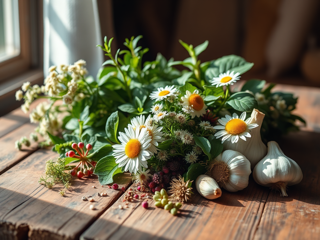 Top 7 Survival Herbs for Natural First Aid